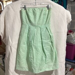 Mint Green Strapless Dress